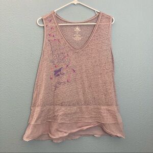 Disney Pocahontas Tank - Medium - Lilac Purple
